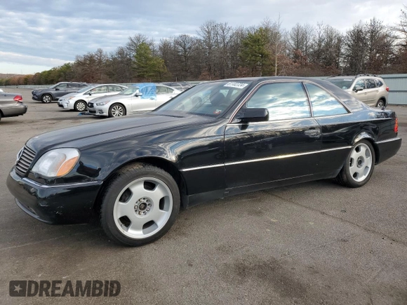 1994 Mercedes-Benz S with VIN WDBGA70E1RA179915, listed as a Copart auction lot 81132724 with 88,995 mi miles and Salvage Title. Bid and sale history available at DreamBid. Image 1.