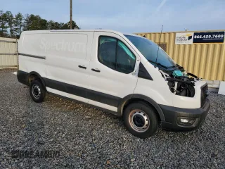 2023 Ford Transit Cargo with VIN 1FTYE1Y8XPKB09455, listed as a Copart auction lot 86811774 with 12,918 mi miles and Clean Title. Bid and sale history available at DreamBid. Image 4.