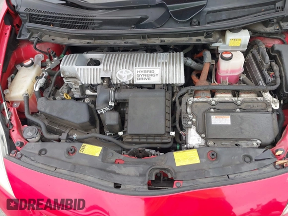 2015 Toyota Prius Four with VIN JTDKN3DU9F0400107, listed as a IAAI auction lot 42068273 with 100,915 mi miles. Bid and sale history available at carsss.com. Image 10.