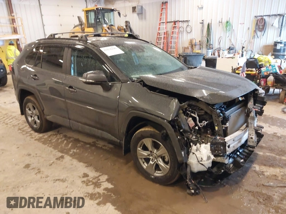 2023 Toyota RAV4 XLE with VIN 2T3P1RFV6PW394208, listed as a IAAI auction lot 41678296 with 37,090 mi miles and . Bid and sale history available at DreamBid. Image 1.