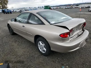 2002 Chevrolet Cavalier with VIN 1G1JC124027303493, listed as a Copart auction lot 75438084 with 134,396 mi miles and Salvage Title. Bid and sale history available at carsss.com. Image 2.