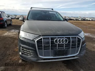 2023 Audi Q7 Premium Plus with VIN WA1LXBF71PD027682, listed as a Copart auction lot 86593014 with 0 mi miles and Salvage Title. Bid and sale history available at carsss.com. Image 5.