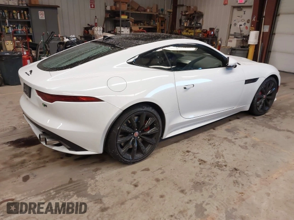 2022 Jaguar F-Type R with VIN SAJD51FEXNCK78598, listed as a IAAI auction lot 41211097 with 12,120 mi miles and . Bid and sale history available at DreamBid. Image 4.