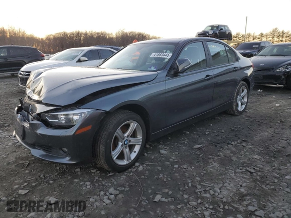 2015 BMW 3 Series 328i xDrive with VIN WBA3B5G54FNS20515, listed as a Copart auction lot 41663445 with 132,231 mi miles and Salvage Title. Bid and sale history available at carsss.com. Image 1.