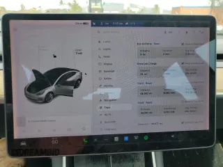 2018 Tesla Model 3 Long Range Battery with VIN 5YJ3E1EB8JF091116, listed as a Copart auction lot 43281485 with 58,677 mi miles and Salvage Title. Bid and sale history available at DreamBid. Image 9.
