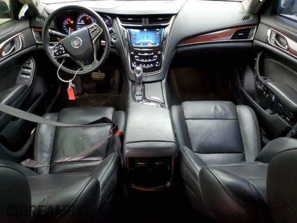 2014 Cadillac CTS Luxury RWD with VIN 1G6AR5SX7E0185501, listed as a Copart auction lot 44341465 with 112,931 mi miles and Salvage Title. Bid and sale history available at carsss.com. Image 8.