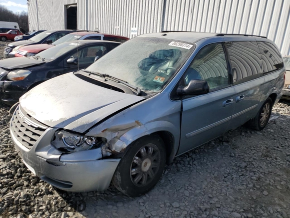 2006 Chrysler Town & Country LWB Touring with VIN 2A4GP54L46R849049, listed as a Copart auction lot 86298314 with 191,710 mi miles and Salvage Title. Bid and sale history available at carsss.com. Image 1.