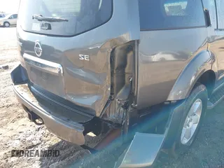 2008 Nissan Pathfinder S with VIN 5N1AR18U48C635588, listed as a IAAI auction lot 41477830 with 238,471 mi miles. Bid and sale history available at carsss.com. Image 6.