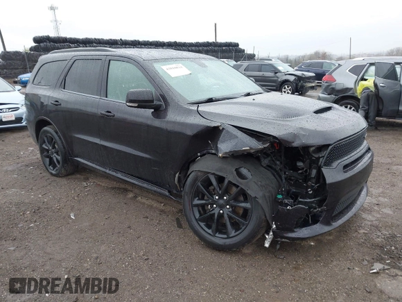 2018 Dodge Durango GT with VIN 1C4RDJDG7JC416118, listed as a IAAI auction lot 42010024 with 85,336 mi miles and . Bid and sale history available at DreamBid. Image 1.