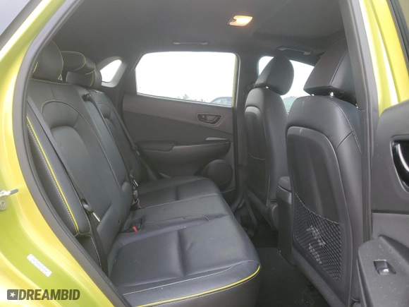 2019 Hyundai Kona Ultimate with VIN KM8K53A50KU274540, listed as a Copart auction lot 84344054 with 61,229 mi miles and Salvage Title. Bid and sale history available at carsss.com. Image 12.