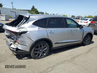 2022 Acura MDX w/A-Spec Package with VIN 5J8YE1H05NL024669, listed as a Copart auction lot 54139455 with 54,126 mi miles and Salvage Title. Bid and sale history available at carsss.com. Image 3.