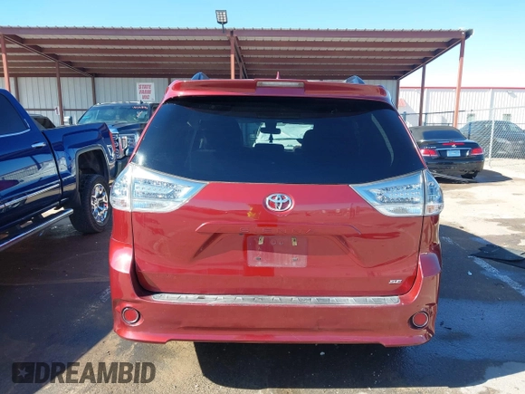2018 Toyota Sienna SE with VIN 5TDXZ3DC4JS911408, listed as a IAAI auction lot 41393387 with 147,157 mi miles and . Bid and sale history available at DreamBid. Image 15.