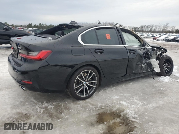 2019 BMW 3 Series 330i xDrive with VIN 3MW5R7J57K8B02478, listed as a Copart auction lot 41579295 with Not Provided miles and Salvage Title. Bid and sale history available at DreamBid. Image 3.