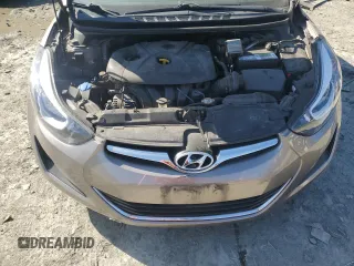 2014 Hyundai Elantra SE with VIN 5NPDH4AEXEH529140, listed as a Copart auction lot 52077465 with 82,686 mi miles and Salvage Title. Bid and sale history available at DreamBid. Image 11.