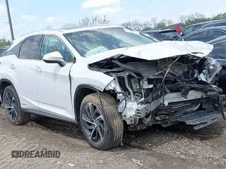 2019 Lexus RX with VIN 2T2BGMCA1KC037143, listed as a IAAI auction lot 41720474 with 101,971 mi miles. Bid and sale history available at carsss.com. Image 6.