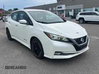 2019 Nissan LEAF SV with VIN 1N4AZ1CP6KC300786, listed as a Copart auction lot 65615745 with 104,744 mi miles and Clean title. Bid and sale history available at DreamBid. Image 1.