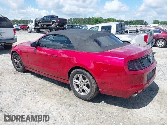 2013 Ford Mustang V6 with VIN 1ZVBP8EM6D5281421, listed as a IAAI auction lot 42387458 with 212,759 mi miles and . Bid and sale history available at DreamBid. Image 3.