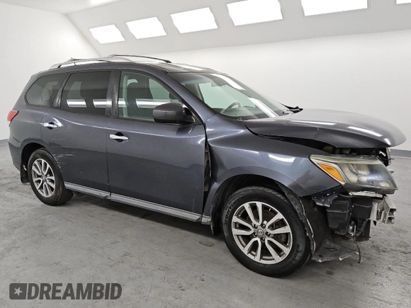 2014 Nissan Pathfinder SL with VIN 5N1AR2MN9EC605812, listed as a Copart auction lot 54866945 with 160,774 mi miles and Clean Title. Bid and sale history available at DreamBid. Image 4.