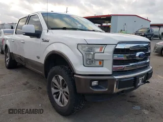 2015 Ford F-150 XLT with VIN 1FTEW1EF5FFB78158, listed as a IAAI auction lot 41943544 with 139,943 mi miles. Bid and sale history available at carsss.com. Image 1.