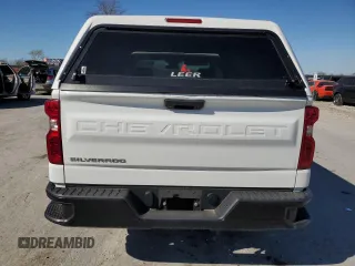 2023 Chevrolet Silverado 1500 Work Truck with VIN 3GCNAAEK6PG361693, listed as a Copart auction lot 50543525 with 152,226 mi miles and Clean Title. Bid and sale history available at carsss.com. Image 6.