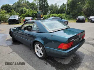 1996 Mercedes-Benz SL-Class with VIN WDBFA67F1TF130955, listed as a Copart auction lot 82580494 with 97,732 mi miles and Clean Title. Bid and sale history available at carsss.com. Image 3.