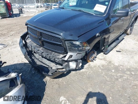 2018 Ram 1500 Express with VIN 1C6RR7FT0JS177927, listed as a IAAI auction lot 41640379 with 112,478 mi miles. Bid and sale history available at carsss.com. Image 6.