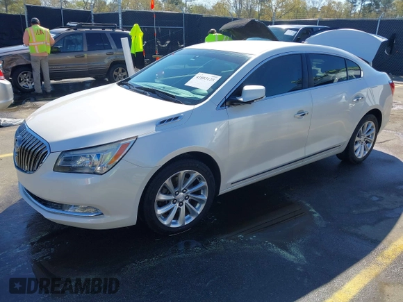 2014 Buick LaCrosse Leather with VIN 1G4GB5G30EF287958, listed as a IAAI auction lot 41883125 with 131,768 mi miles and . Bid and sale history available at DreamBid. Image 17.