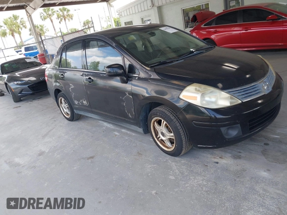 2009 Nissan Versa 1.8 S with VIN 3N1BC11E79L368680, listed as a IAAI auction lot 42090230 with 190,049 mi miles. Bid and sale history available at carsss.com. Image 1.