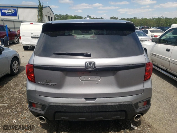 2022 Honda Passport EX-L with VIN 5FNYF7H5XNB006441, listed as a Copart auction lot 46358273 with 17,067 mi miles. Bid and sale history available at carsss.com. Image 6.