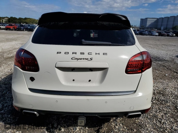 2011 Porsche Cayenne S with VIN WP1AB2A27BLA44491, listed as a Copart auction lot 45292115 with 126,678 mi miles and Non repairable. Bid and sale history available at DreamBid. Image 6.