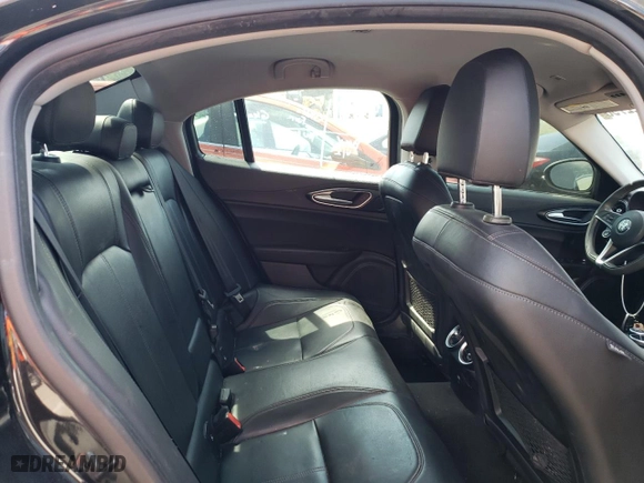 2017 Alfa Romeo Giulia with VIN ZARFAEDN2H7528982, listed as a Copart auction lot 56422793 with 84,706 mi miles and Salvage Title. Bid and sale history available at carsss.com. Image 10.