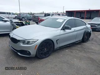 2015 BMW 4 Series 435i with VIN WBA4B1C58FG241018, listed as a IAAI auction lot 41401671 with 79,369 mi miles. Bid and sale history available at carsss.com. Image 17.