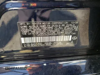 2009 Lexus IS 250 with VIN JTHCK262X92029131, listed as a Copart auction lot 63858915 with 129,451 mi miles and Salvage title. Bid and sale history available at DreamBid. Image 12.