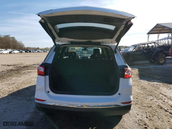 2020 Chevrolet Equinox Premier with VIN 3GNAXNEV5LS627198, listed as a Copart auction lot 42784965 with 33,879 mi miles and Salvage Title. Bid and sale history available at carsss.com. Image 6.