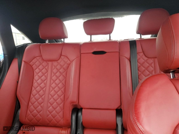 2024 Audi SQ5 Sportback Premium Plus with VIN WA124AFYXR2074022, listed as a Copart auction lot 87796575 with 6,124 mi miles and Clean Title. Bid and sale history available at carsss.com. Image 10.