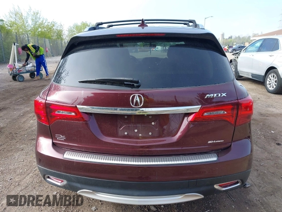 2014 Acura MDX with VIN 5FRYD4H22EB031441, listed as a IAAI auction lot 42233199 with 193,784 mi miles and . Bid and sale history available at DreamBid. Image 16.