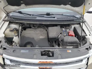 2011 Ford Edge SEL with VIN 2FMDK3JC2BBB53725, listed as a Copart auction lot 51054175 with 117,145 mi miles and Salvage Title. Bid and sale history available at carsss.com. Image 12.