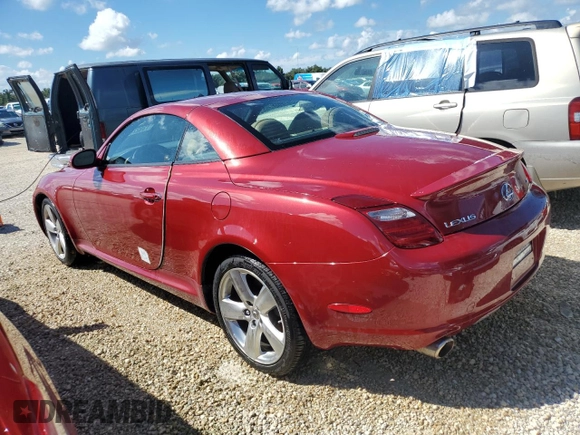 2007 Lexus SC 430 with VIN JTHFN45Y079010971, listed as a Copart auction lot 73927854 with 86,436 mi miles and Non Repairable. Bid and sale history available at DreamBid. Image 2.