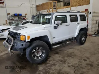 2006 Hummer H3 with VIN 5GTDN136968104921, listed as a Copart auction lot 74313034 with 222,299 mi miles and Salvage Title. Bid and sale history available at carsss.com. Image 1.