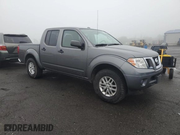 2017 Nissan Frontier SV with VIN 1N6AD0EV7HN723725, listed as a Copart auction lot 61253905 with 58,163 mi miles and Salvage title. Bid and sale history available at DreamBid. Image 4.