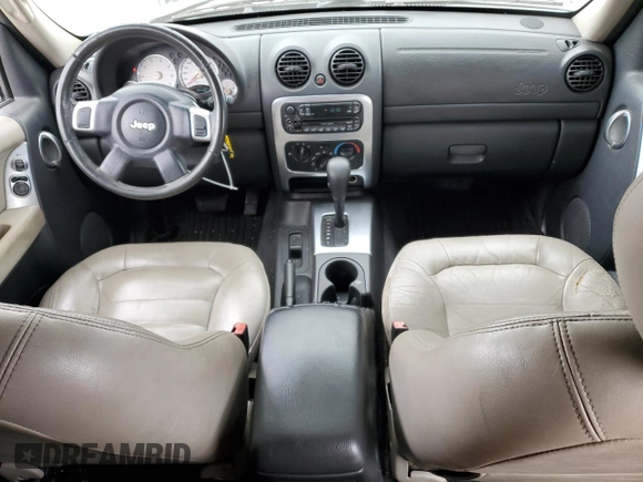 2003 Jeep Liberty Limited with VIN 1J4GK58K33W649265, listed as a Copart auction lot 54264095 with 154,152 mi miles and Salvage title. Bid and sale history available at DreamBid. Image 8.