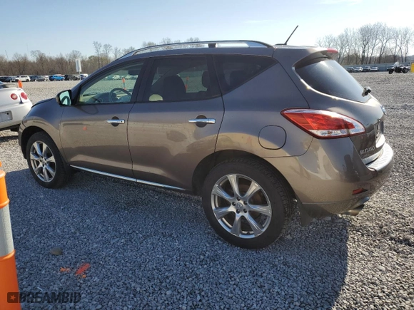 2012 Nissan Murano SV with VIN JN8AZ1MWXCW206110, listed as a Copart auction lot 53451245 with 158,026 mi miles and Salvage Title. Bid and sale history available at carsss.com. Image 2.