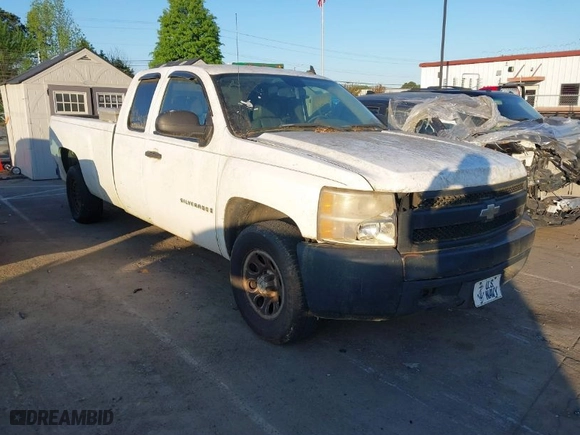 2007 Chevrolet Silverado 1500 LT w/1LT with VIN 1GCEC19J07E552769, listed as a IAAI auction lot 41997956 with 1 mi miles. Bid and sale history available at carsss.com. Image 1.