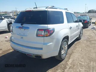 2016 GMC Acadia Denali with VIN 1GKKRTKDXGJ230105, listed as a IAAI auction lot 41750001 with 205,431 mi miles. Bid and sale history available at carsss.com. Image 4.