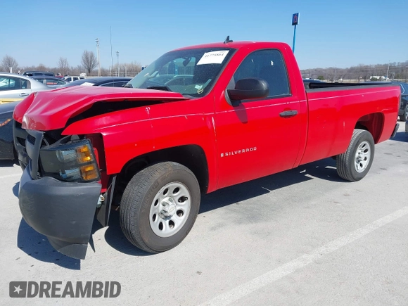 2008 Chevrolet Silverado 1500 Work Truck with VIN 1GCEC14XX8Z188186, listed as a IAAI auction lot 41775864 with 76,712 mi miles. Bid and sale history available at carsss.com. Image 2.