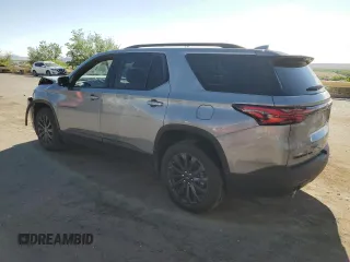 2023 Chevrolet Traverse RS z VIN 1GNEVJKW6PJ288021, wystawiony jako Copart lot #54948365 z przebiegiem 30 630 mil mil oraz Szkoda całkowita • Salvage title. Historia ofert i sprzedaży dostępna na DreamBid. Obrazek 2.
