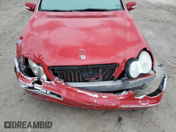 2006 Mercedes-Benz C 230 Sport with VIN WDBRF52H76F787247, listed as a Copart auction lot 43166465 with 195,570 mi miles and Salvage Title. Bid and sale history available at carsss.com. Image 11.