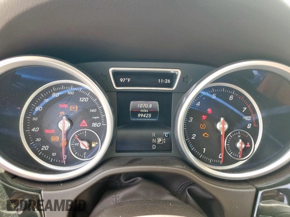 2017 Mercedes-Benz GLE 350 with VIN 4JGDA5JB8HA959109, listed as a Copart auction lot 56935135 with 99,425 mi miles and Salvage title. Bid and sale history available at DreamBid. Image 9.