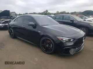 2021 Mercedes-Benz CLA 45 AMG with VIN W1K5J5DB5MN179887, listed as a Copart auction lot 70479254 with Not Provided miles and Salvage Title. Bid and sale history available at DreamBid. Image 4.
