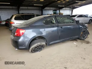 2005 Scion tC with VIN JTKDE177550038383, listed as a Copart auction lot 47491295 with 0 mi miles and Salvage Title. Bid and sale history available at carsss.com. Image 3.